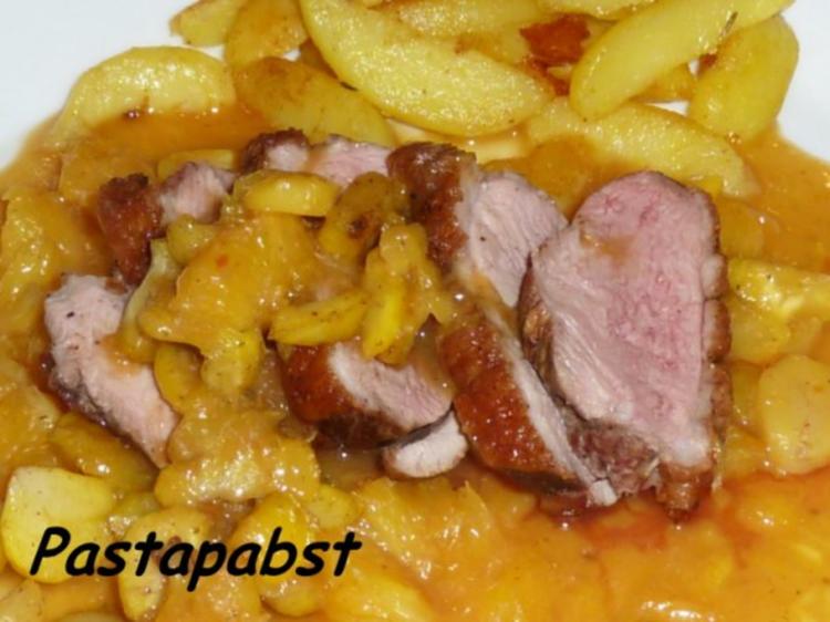 Entenbrust mit Orangen Gewürz Sauce - einfach - von Pastapabst