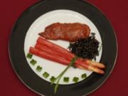 Hühnerbrust Tandoori mit rotem Spargel - ost-westliche Liason (Sibylle Nicolai) - Rezept