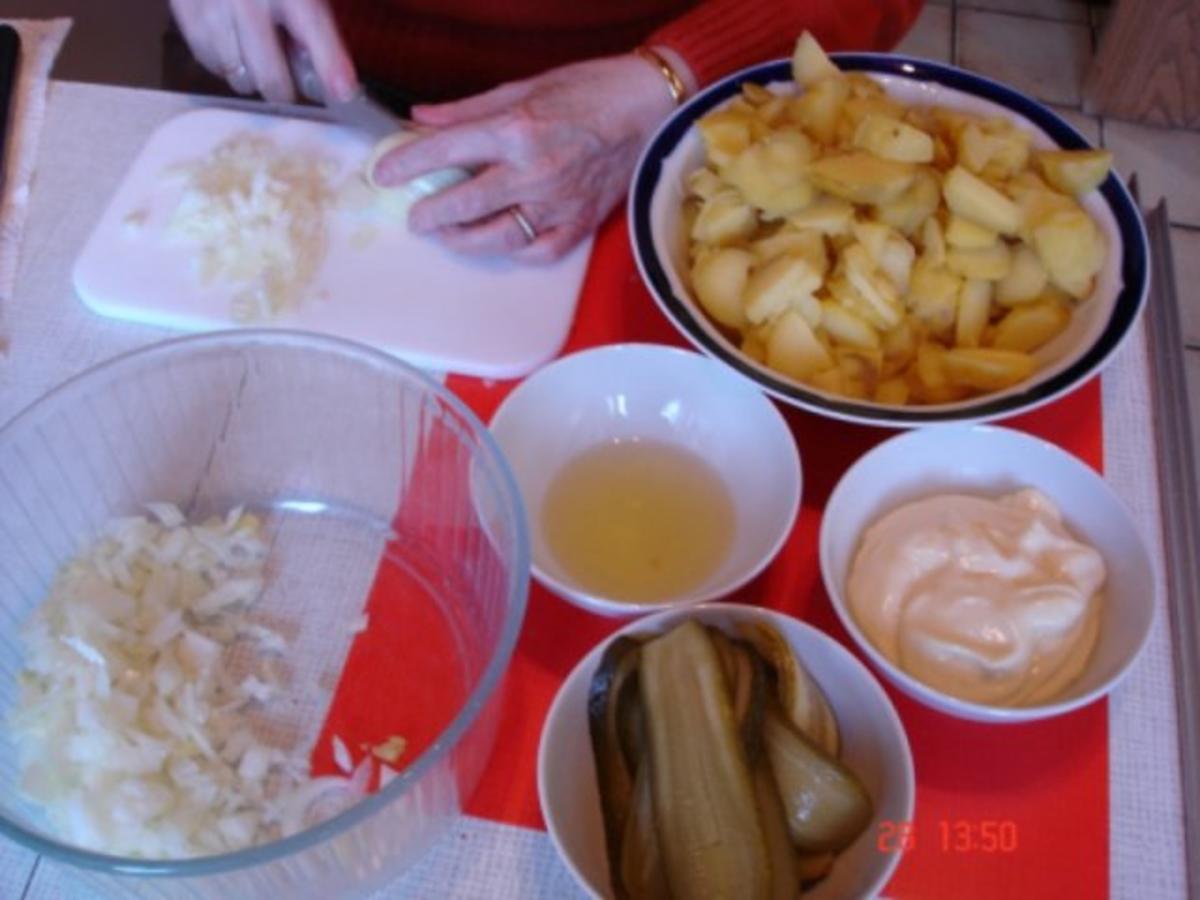Kartoffelsalat mit Mayonnaise - Rezept - Bild Nr. 12