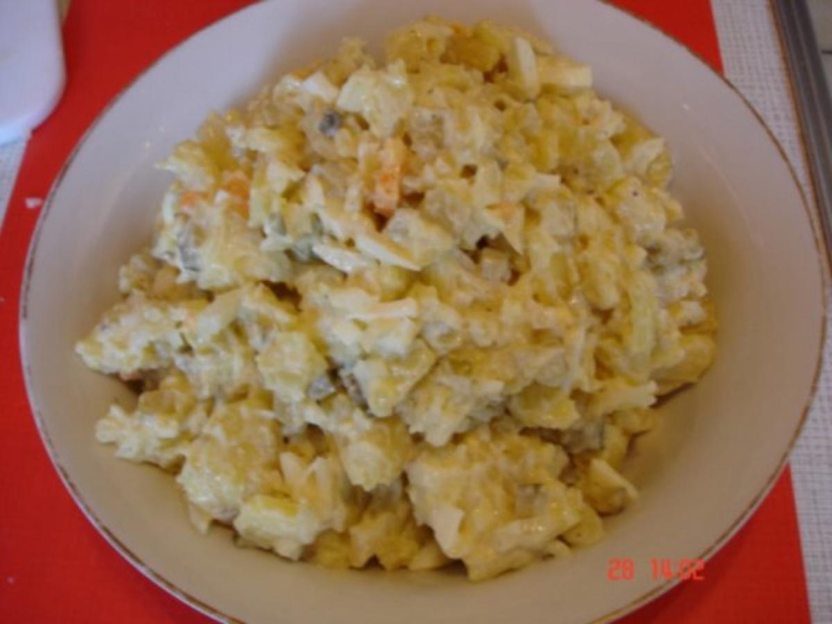 Kartoffelsalat mit Mayonnaise - Rezept - Bild Nr. 15