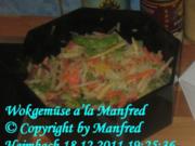 Gemüse – Manfred’s asiatische Wok-Gemüsemischung - Rezept