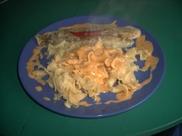 Rezept: Pangasiusfilet in Allufolie mit Safran-Dill Sauce Pangasiusfilet in Allufolie mit Safran-Dill Sauce - Rezept