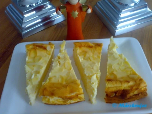 Rezept: Quarkkuchen mit Mandeln Bild Nr. 4 Quarkkuchen mit Mandeln - Rezept - Bild Nr. 4