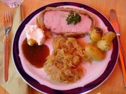 Kassler im Blätterteig - Rezept