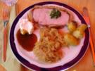 Kassler im Blätterteig - Rezept