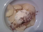 Weihnachtliche Apfelnachspeiße - Rezept