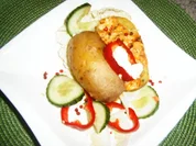 Käsekartoffel - Rezept