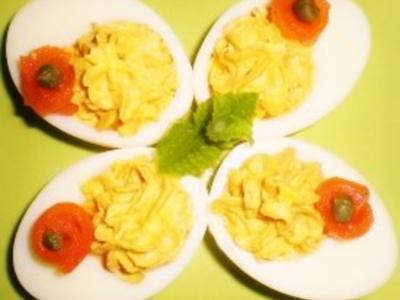 Russische Eier mit Tomatenfüllung - Rezept - Bild Nr. 2