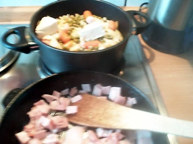 Bunter Schmelzkäsenudeltopf - Rezept - Bild Nr. 8