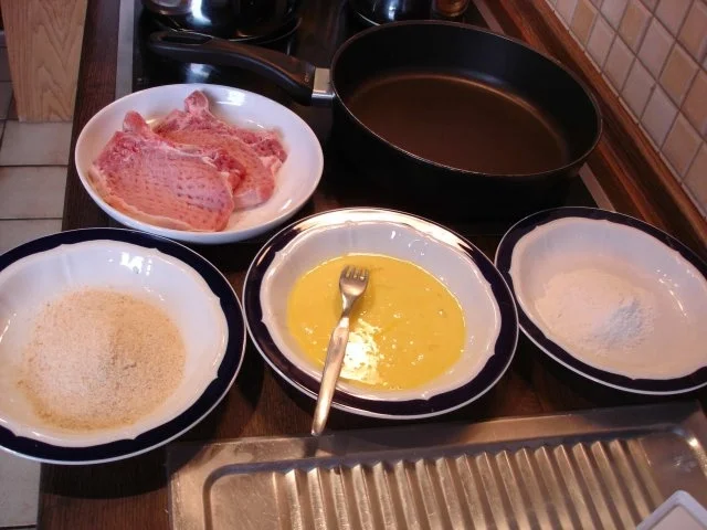 Kotelett mit Speckbohnen und Kartoffeln - Rezept - Bild Nr. 7