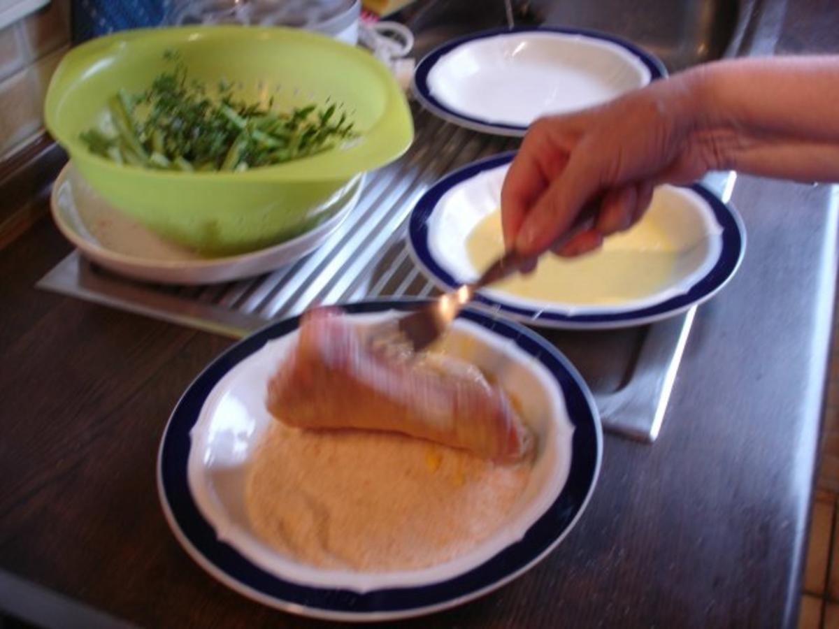 Kotelett mit Speckbohnen und Kartoffeln - Rezept - Bild Nr. 8