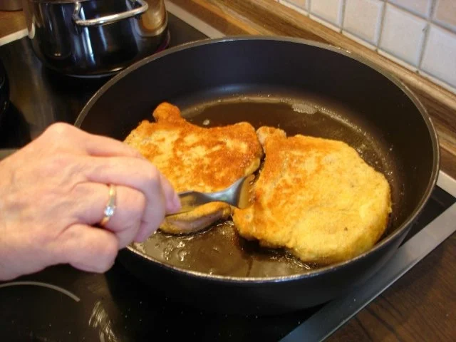 Kotelett mit Speckbohnen und Kartoffeln - Rezept - Bild Nr. 10