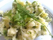 Rucola Kartoffelstampf - Rezept