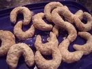 Weihnachtsplätzchen: Karamell-Kipferl - Rezept