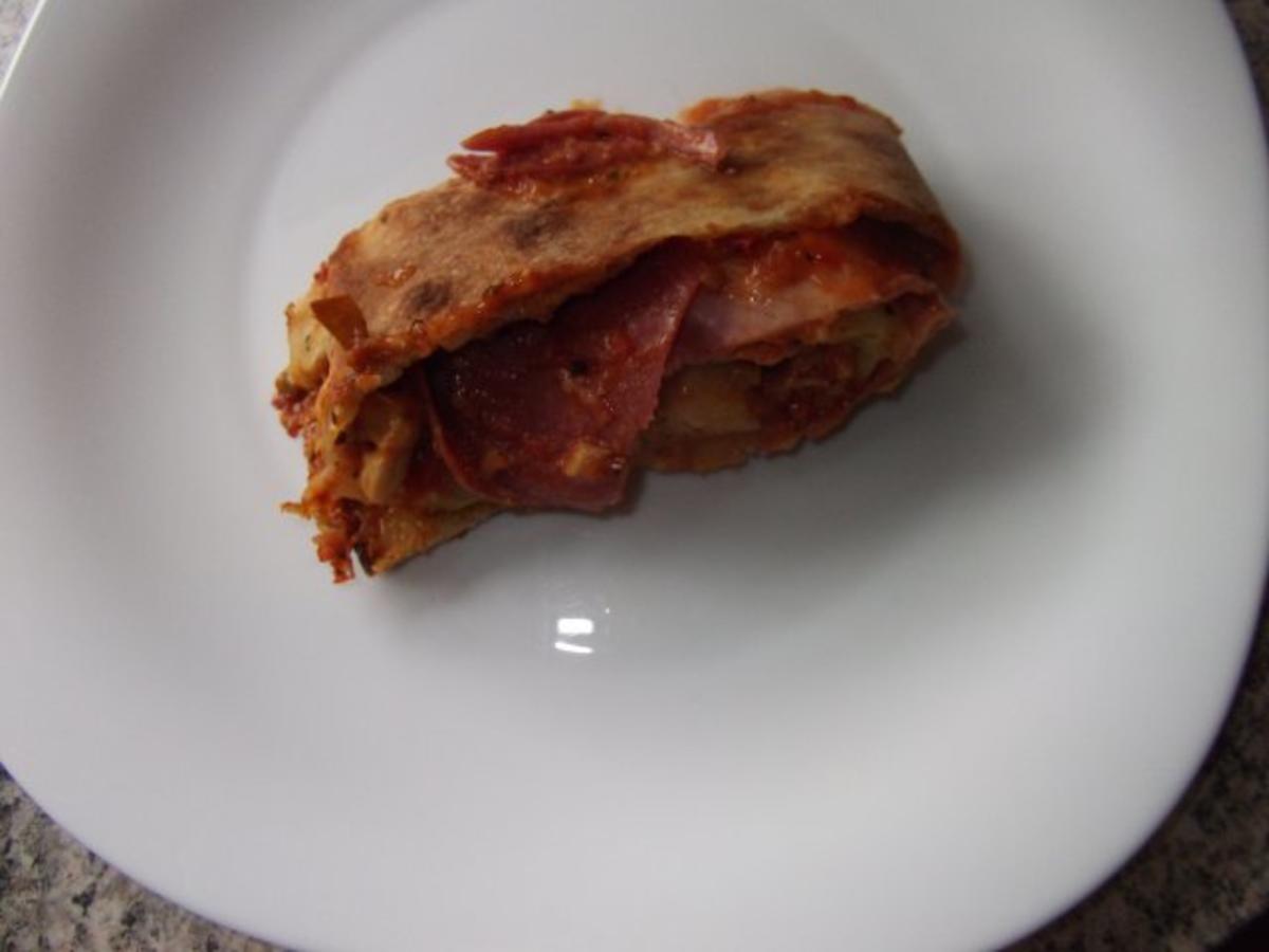 Pizzarolle Diabola Dieter´s Art - Rezept