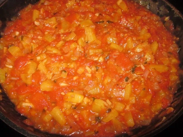 Ananas- Tomaten Chutney - Rezept
