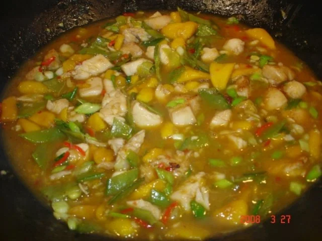 Mangohähnchen mit Curcuma Reis - Rezept - Bild Nr. 6