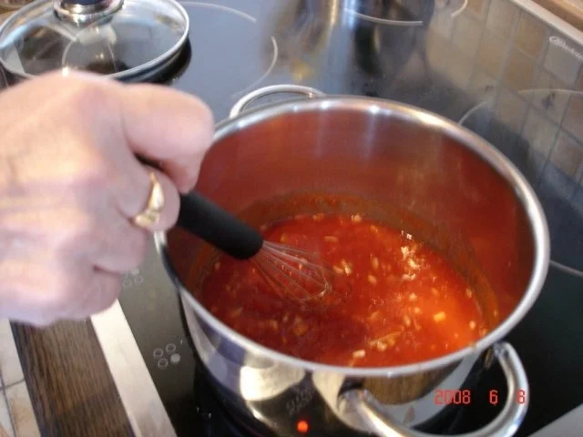 Rezept: Mediterranes Schnitzel mit Olivensauce Bild Nr. 4 Mediterranes Schnitzel mit Olivensauce - Rezept - Bild Nr. 4