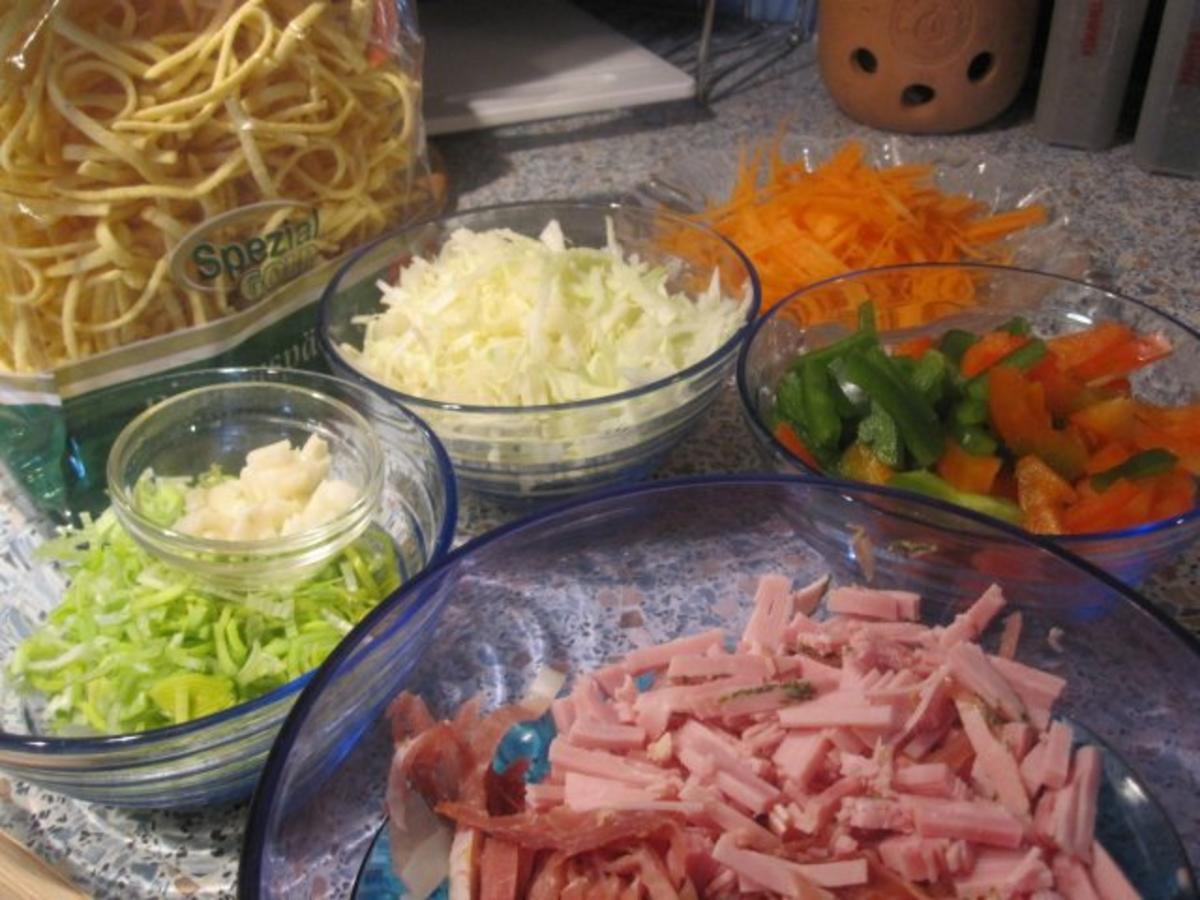 Spätzlepfanne, leicht asiatisch angehaucht doch - einfach - von sonja54