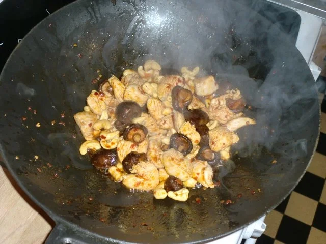 China-Menü: scharfes Hühnchen - Rezept - Bild Nr. 5