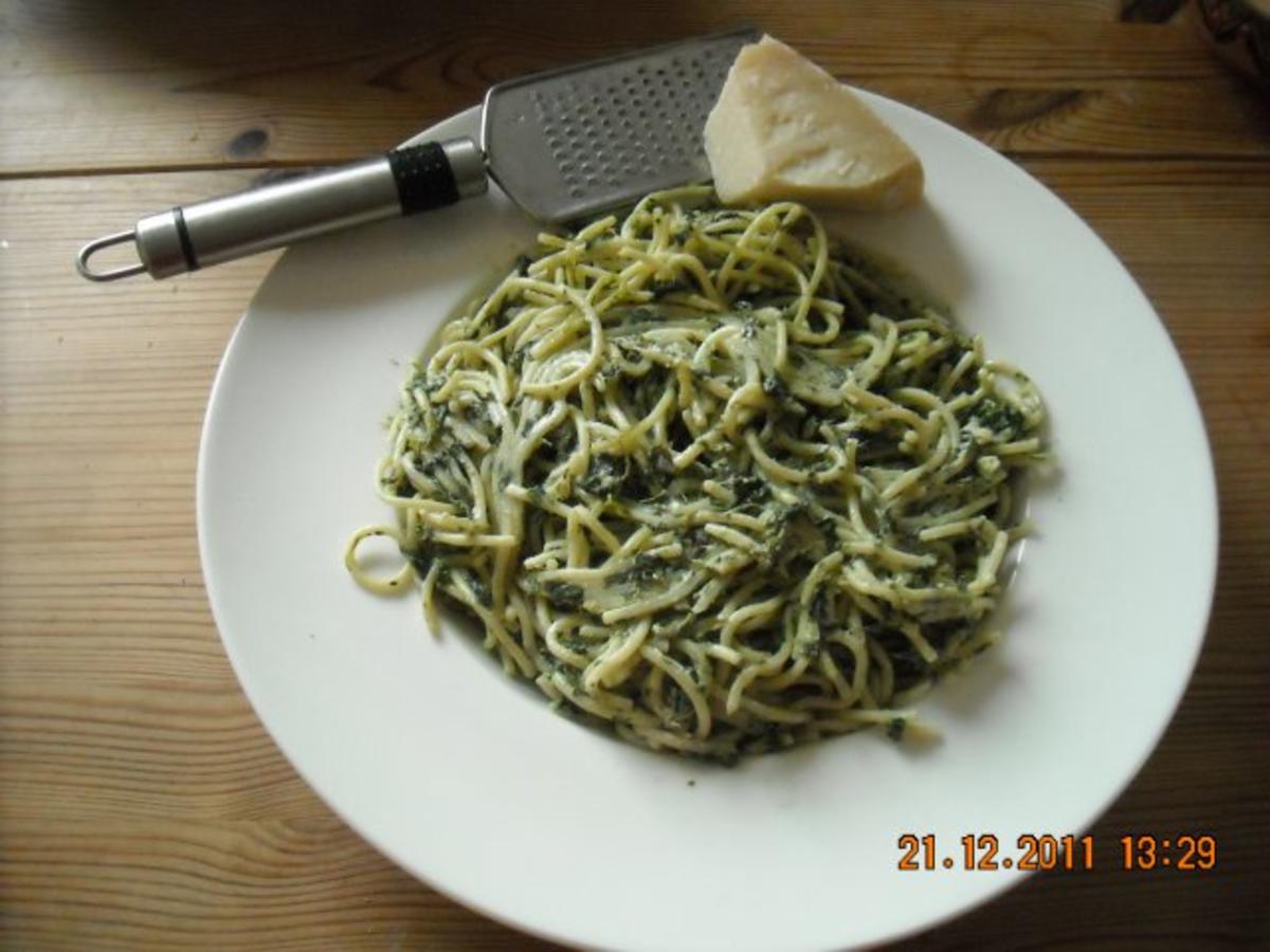 Spinat-Pasta - Rezept - Bild Nr. 2