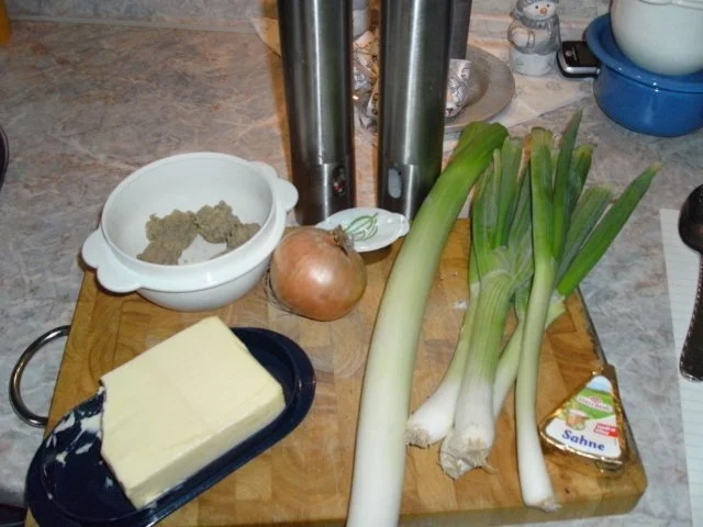 Rezept: Käse-Lauchcremesuppe Bild Nr. 2 Käse-Lauchcremesuppe - Rezept - Bild Nr. 2