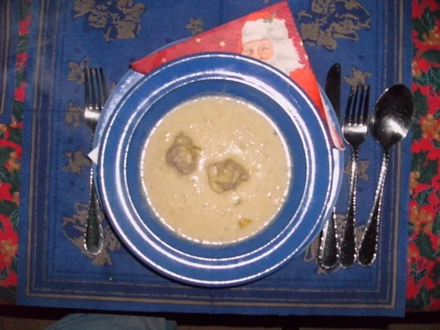 Rezept: Käse-Lauchcremesuppe Käse-Lauchcremesuppe - Rezept