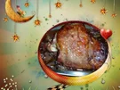 Rezept: Geflügel : Putenkeule mit Glühwein..... Geflügel : Putenkeule mit Glühwein..... - Rezept