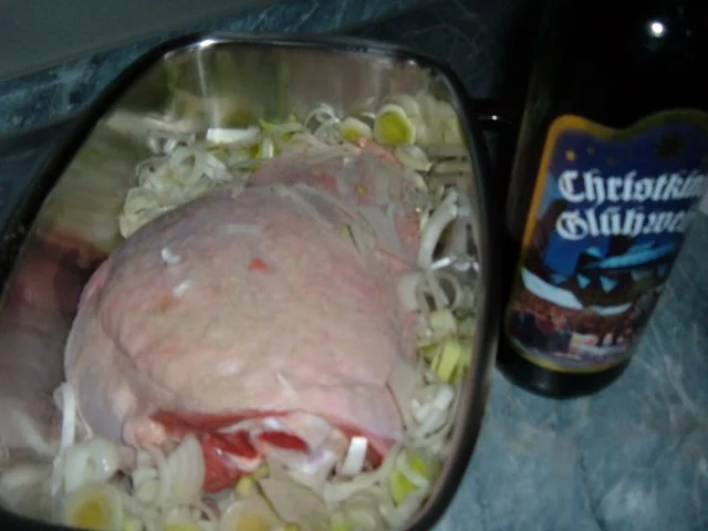 Geflügel : Putenkeule mit Glühwein..... - Rezept - Bild Nr. 2