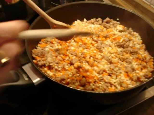 Rezept: Nudeln mit Hackfleischsoße Bild Nr. 6 Nudeln mit Hackfleischsoße - Rezept - Bild Nr. 6