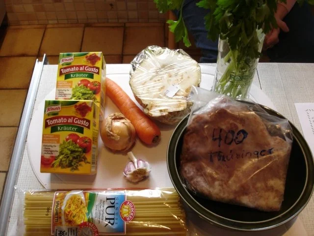 Rezept: Nudeln mit Hackfleischsoße Bild Nr. 2 Nudeln mit Hackfleischsoße - Rezept - Bild Nr. 2