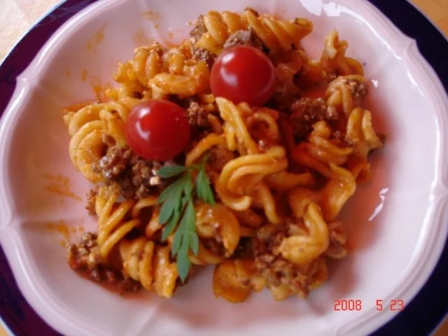 Rezept: Ofen-Spirelli Ofen-Spirelli - Rezept