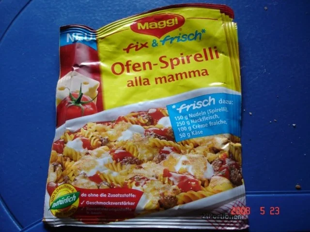 Rezept: Ofen-Spirelli Bild Nr. 2 Ofen-Spirelli - Rezept - Bild Nr. 2