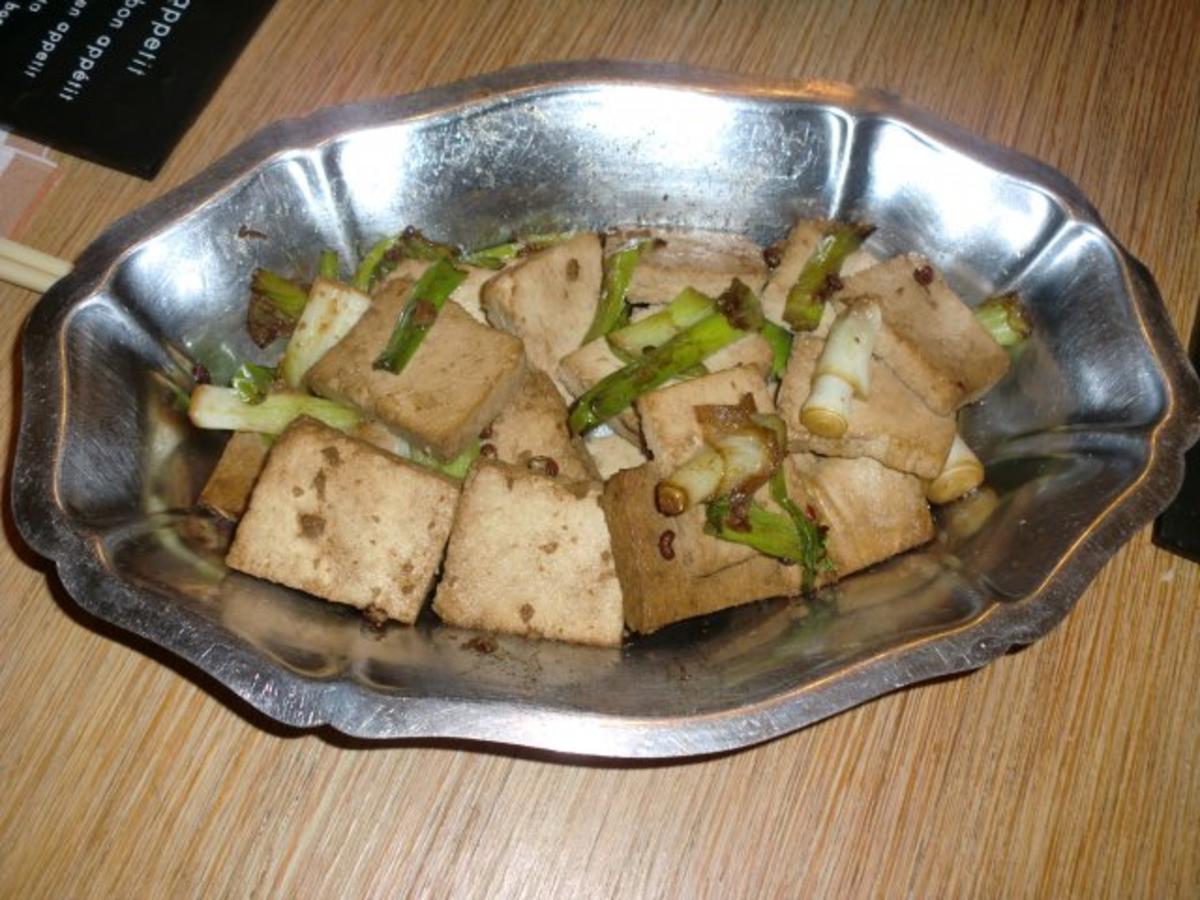 Bilder für China-Menü: Mapo Doufu (Tofu) - Rezept