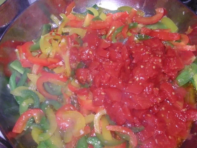 Rezept: geschmorte Paprika Bild Nr. 4 geschmorte Paprika - Rezept - Bild Nr. 4