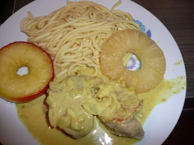 Schweine Lende mit Spätzle & Currysoße - Rezept - Bild Nr. 5