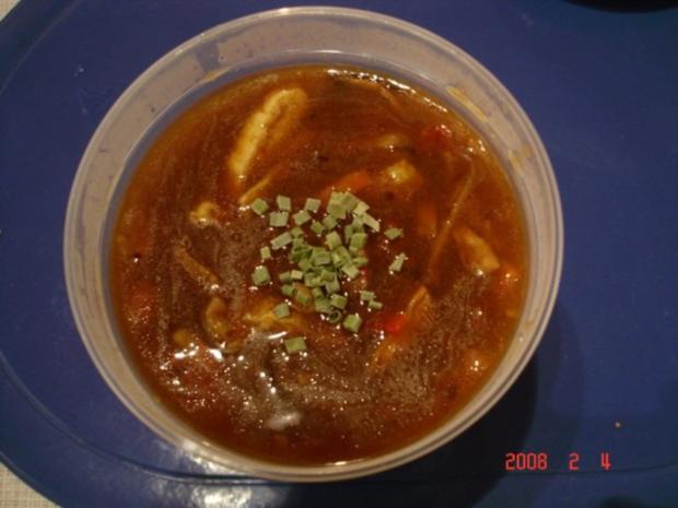 Pekingsuppe Sauerscharf Suppe !