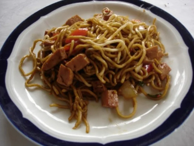 Nudel-Wok nach Papa - Rezept