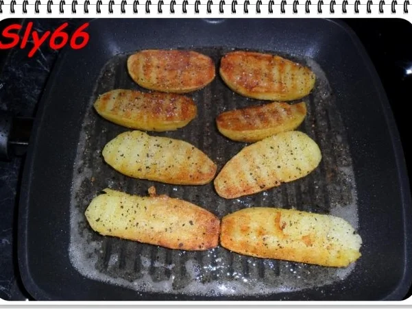 Fleischgerichte:Schweinenuss mit Bratkartoffeln - Rezept - Bild Nr. 13