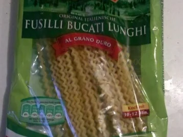 Nudeln: Fusilli Bucati Lunghi mit Lauch-Paprikasoße - Rezept - Bild Nr. 2
