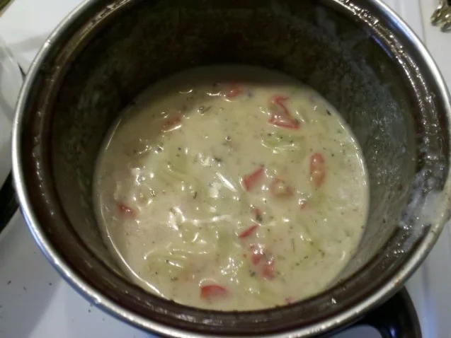 Nudeln: Fusilli Bucati Lunghi mit Lauch-Paprikasoße - Rezept - Bild Nr. 7