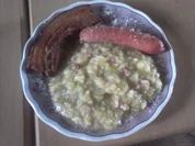 Spitzkohleintopf a`la Jörg mit Schweinebauch kross - Rezept