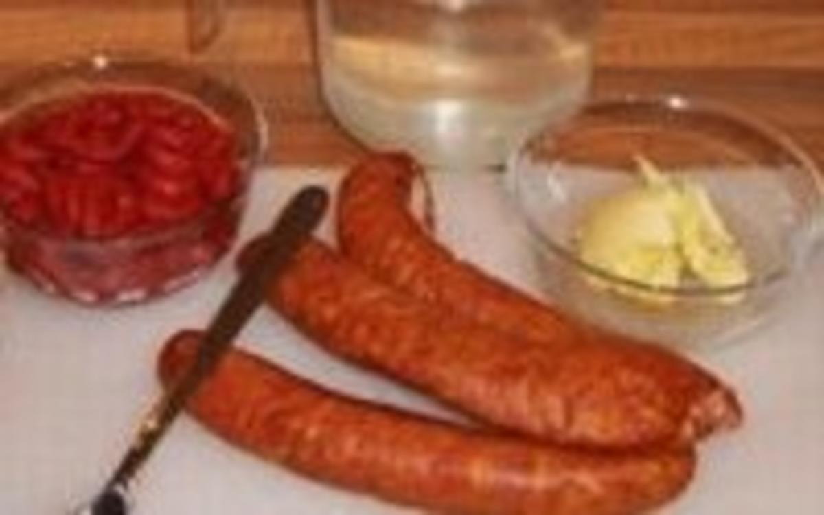 wurstpfanne mit Gemüse Inas Art - Rezept - Bild Nr. 2