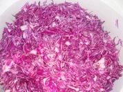 Beilage : Weihnachtlicher Rotkohl im Glühwein gegart. - Rezept