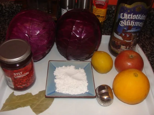 Rezept: Beilage : Weihnachtlicher Rotkohl im Glühwein gegart. Bild Nr. 2 Beilage : Weihnachtlicher Rotkohl im Glühwein gegart. - Rezept - Bild Nr. 2