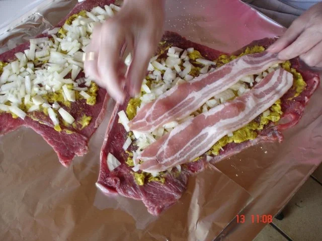 Rouladen mit Rotkohl und Knödel - Rezept - Bild Nr. 12