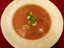 Tomatensuppe a la Hannah und Sarah (Barbara Herzsprung) - Rezept