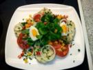 Serviettenknödel- Salat mit Vinegrette - Rezept