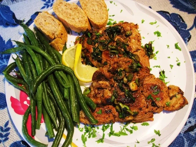 Rezept: Zitronen-Lamm mit grünen Bohnen ... Bild Nr. 2 Zitronen-Lamm mit grünen Bohnen ... - Rezept - Bild Nr. 2