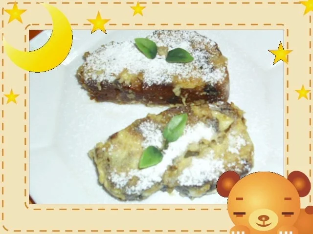 Arme Ritter vom Christstollen mit Bratapfel - Rezept - Bild Nr. 2